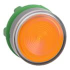 SCHNEIDER ELECTRIC - SNRZB5AW353SC0 Testa pulsante luminoso giallo ghiera grigia- per LED universale- Ø22