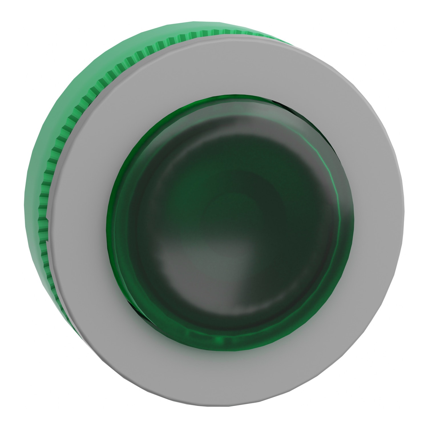 SCHNEIDER ELECTRIC - SNRZB5FH33C0 TESTA PULS. LUM.VERDE AGGANCIO A FILO