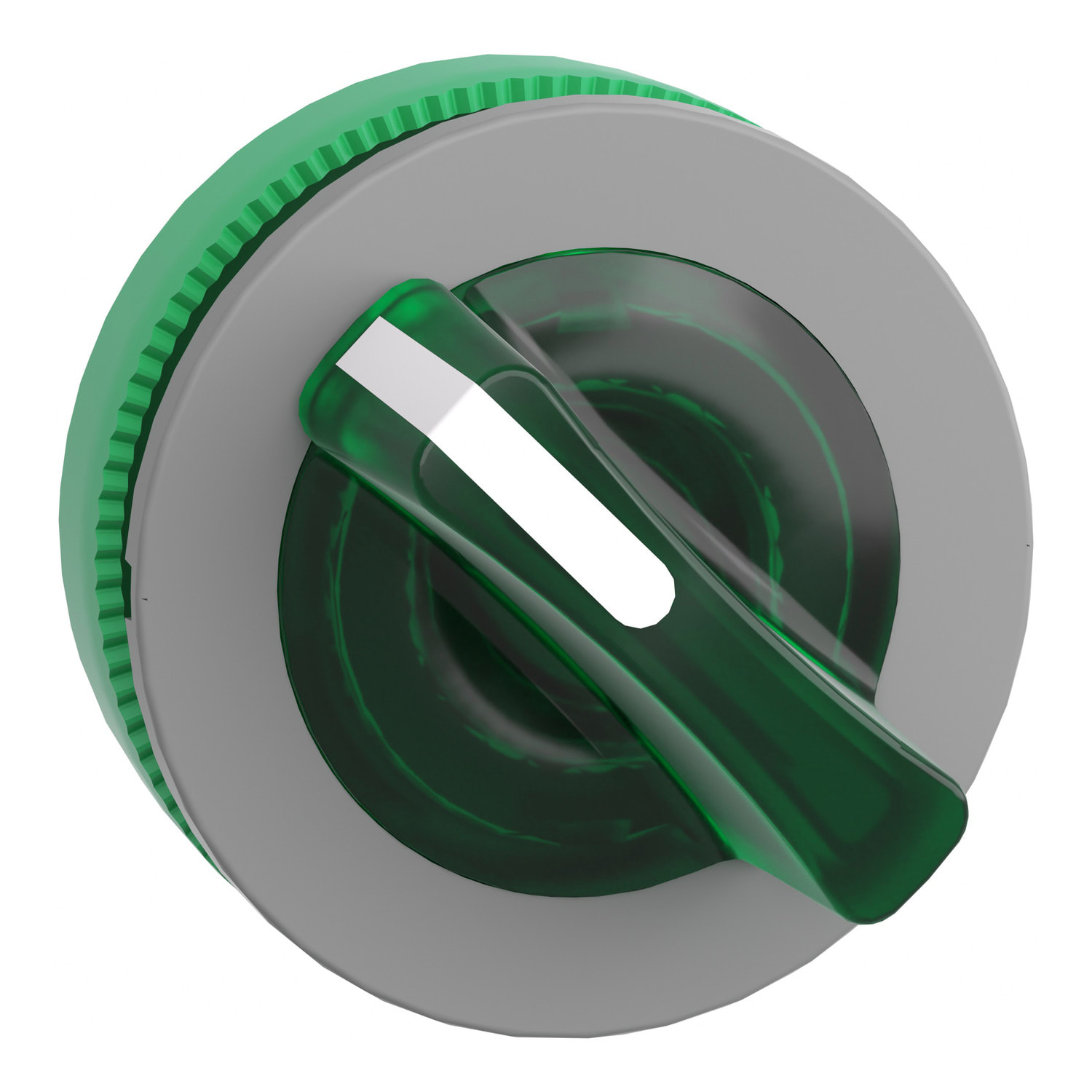 SCHNEIDER ELECTRIC - SNRZB5FK1233C0 TESTA SELETT. LUM. VERDE 2 POS A FILO
