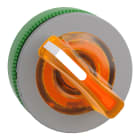 SCHNEIDER ELECTRIC - SNRZB5FK1453C0 TESTA SELETORE LUM ARANCIO GHIERA GRIGIA