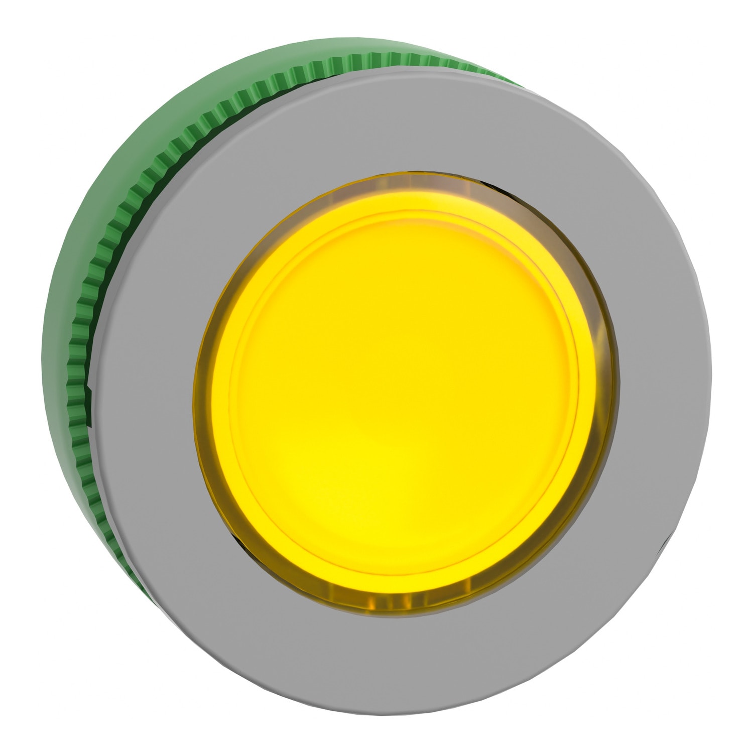 SCHNEIDER ELECTRIC - SNRZB5FV083C0 TESTA LAMPADA SPIA GIALLA A FILO GRIGIO