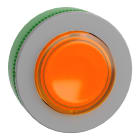 SCHNEIDER ELECTRIC - SNRZB5FW153C0 TESTA PULSANTE LUM.ARANC. A FILO GRIGIO