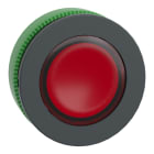 SCHNEIDER ELECTRIC - SNRZB5FW343 Harmony XB5, testa pulsante luminoso rosso Ø30 filopannello, in plastica, ad impulso, senza marcatura- per LED universale