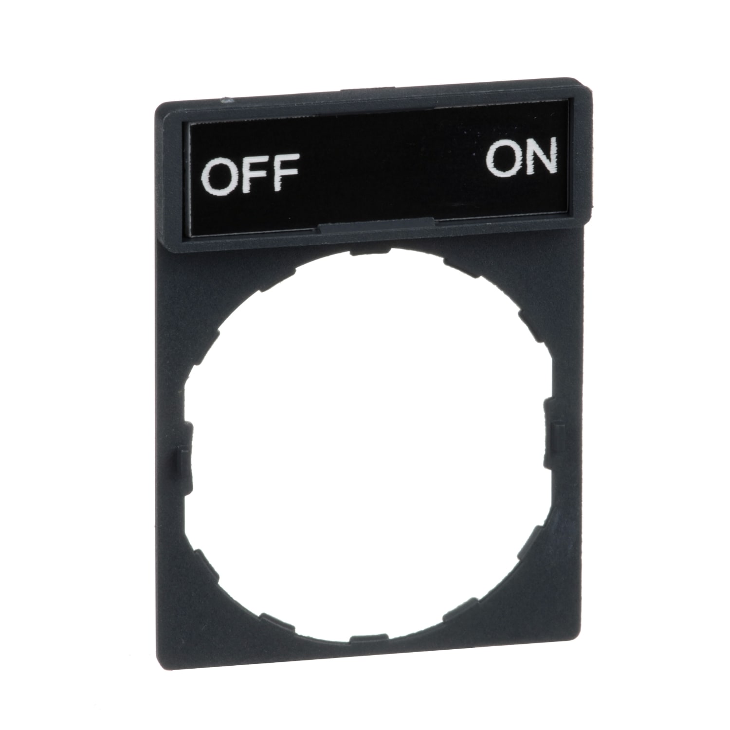 SCHNEIDER ELECTRIC - SNRZBY2367 PORTA ETICHETTA+ETICHETTA OFF-ON