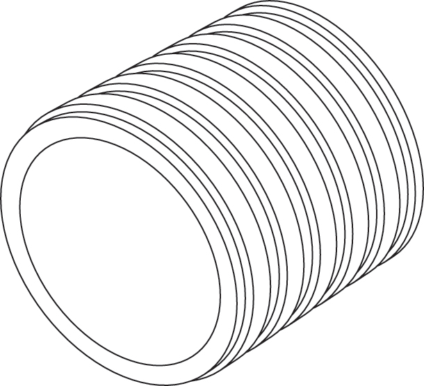 REHAU SPA - RE413361901001 ROTOLO 10 METRI TUBAZIONE DIAM. 200 MM