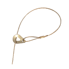 TEKNOMEGA SRL - TKGZCT1010 CAVO TERMINALE AD ANELLO GREEN 3M +MORS.