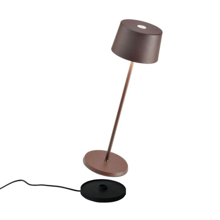 ZAFFERANO SRL - ZFFLD0850R3 OLIVIA TAVOLO PRO D.110X350MM. CORTEN 2,