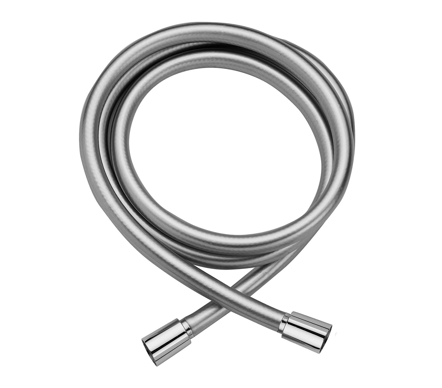 RUBINETTERIA PAFFONI - PFFZFLO031AG FLX CM 150 PVC SILVER ARGENTO CAL CONICA