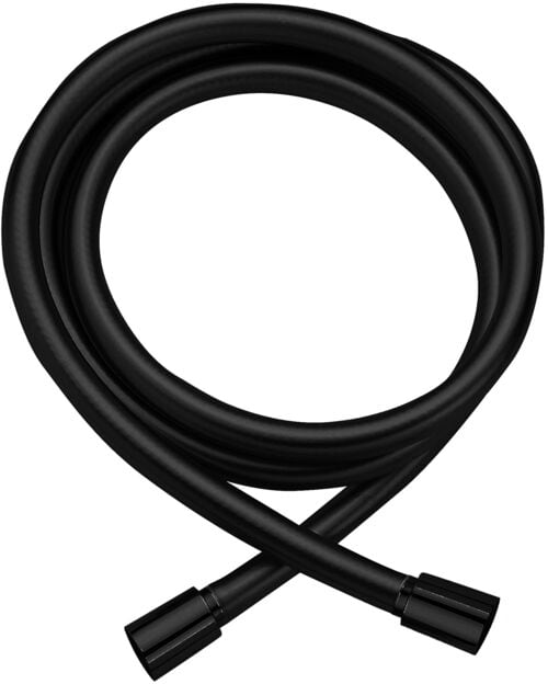 RUBINETTERIA PAFFONI - PFFZFLO079NO FLX CM 120 PVC NERO OPACO 1/2 CON.GIR N