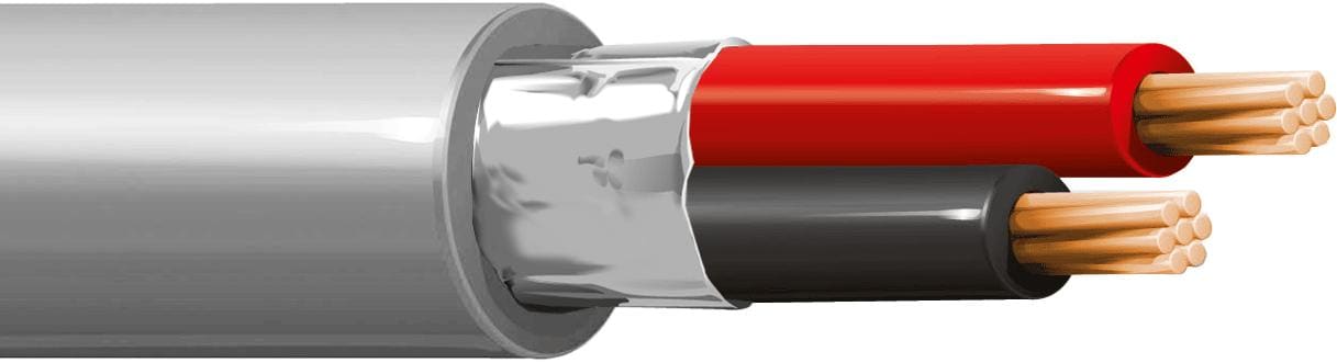 ITC INDUSTRIA TECNIC - ITCIQ-21BZM100 2X1,00 LSZH BIANCO M.100 B2CA-S1A,D1,A1