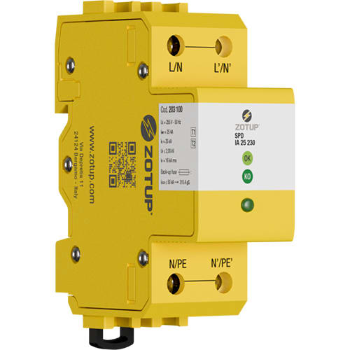 ZOTUP SRL - ZOT203100 IA 25 230 SPD T1 E T2 IIMP E IN 25 KA TT