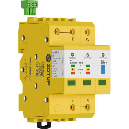 ZOTUP SRL - ZOT215121 L 25/100 230 T FF 1+1 SPD T1 E T2 TT