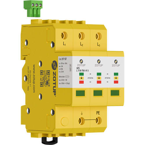 ZOTUP SRL - ZOT217137 L 7/30 750 T FF 3 SPD T1 E T2 IIMP 5 KA