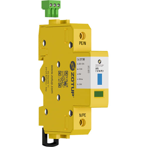 ZOTUP SRL - ZOT217300 I 12 N-PE T SPD T1 E T2 IIMP 12,5 KA TT