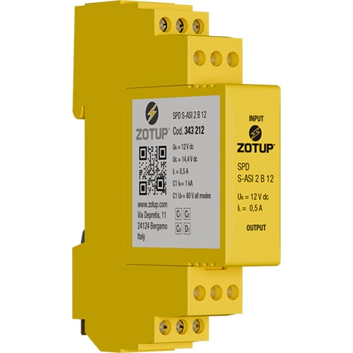 ZOTUP SRL - ZOT343212 S-ASI 2 B 12 SPD PER 100 MHZ 0,5 A 12 V
