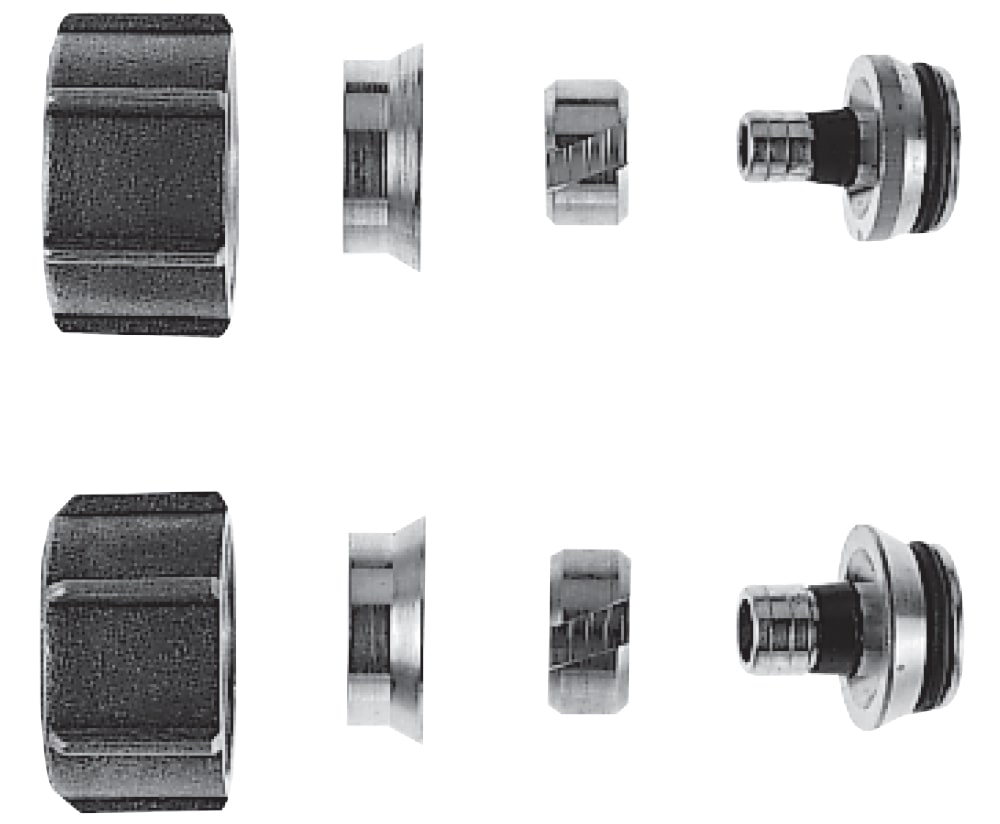 ROTEX - RXHESHUTOFVALVEA SET COLLEG. ASH 3 PER COLLETT.RMX