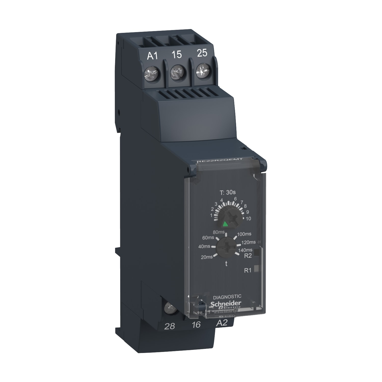 SCHNEIDER ELECTRIC - SNRRE22R2QEMT TEMPORIZZATORE ELETTRONICO 24-240V