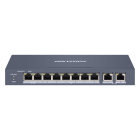 HIKVISION ITALY SRL - HIK301802043 DS-3E1310HP-EI SMART MANAGED HI-POE 10/1