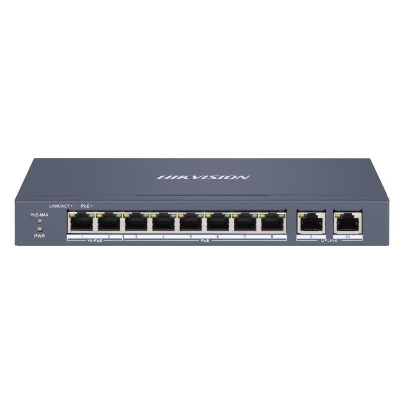 HIKVISION ITALY SRL - HIK301803424 DS-3E1310HP-EI SWITCH SMART HI-POE 10/10
