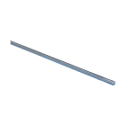 NVENT ERICO - ERI592680 THREADED ROD,STEEL,EG,M12 ROD,3,000 MM