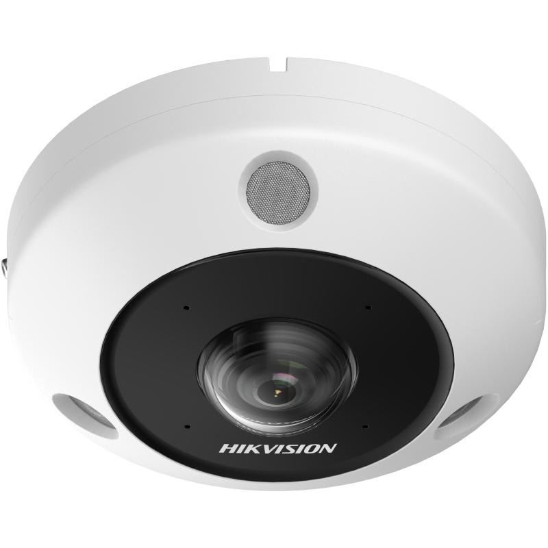 HIKVISION ITALY SRL - HIK311324116 DS-2CD6365G1-IVS(1.16mm) : FISHEYE ANTIVANDALO H.265+ 6MP