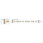 LEF LIGHTING SRL - LEFA41S2412ARW0 STRIP LED 24V 19.2W RGBW IP65 1020LM