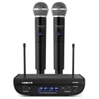MELCHIONI SPA - MEM550923770 M8O SET MICROFONICO WIRELESS A 2 CANALI