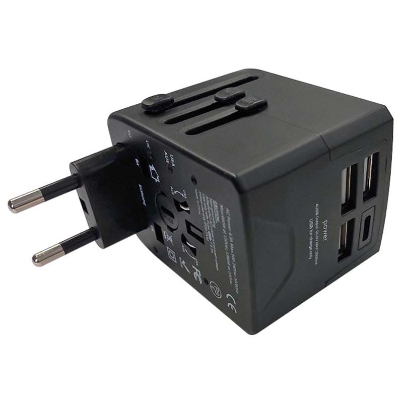 ELCART DISTRIBUTION - ERT130022800 ADATT.VIAGGIO 3XUSB +USBC 5V 3,5A