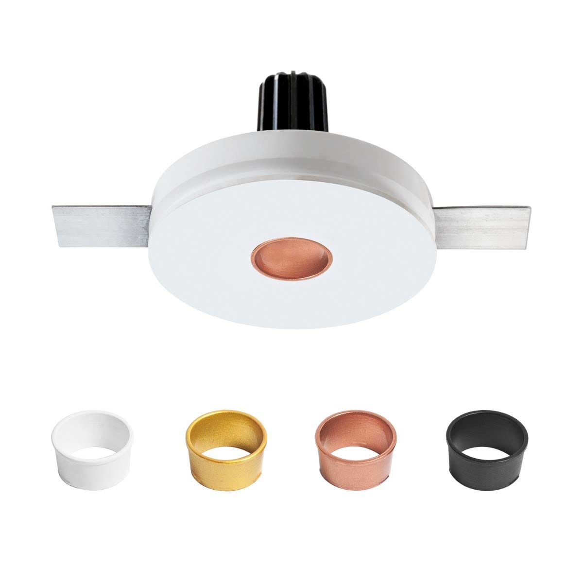 LINEA LIGHT (ILED) - ILDCA029AWHMFL Downlights | 198-264 V | 1 arrayLED 6 W DC - 8 W AC