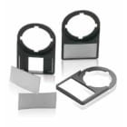 ABB SPA - ABBEO6067 KA1-8120 TARGHETTA PLASTICA NERA 47MM