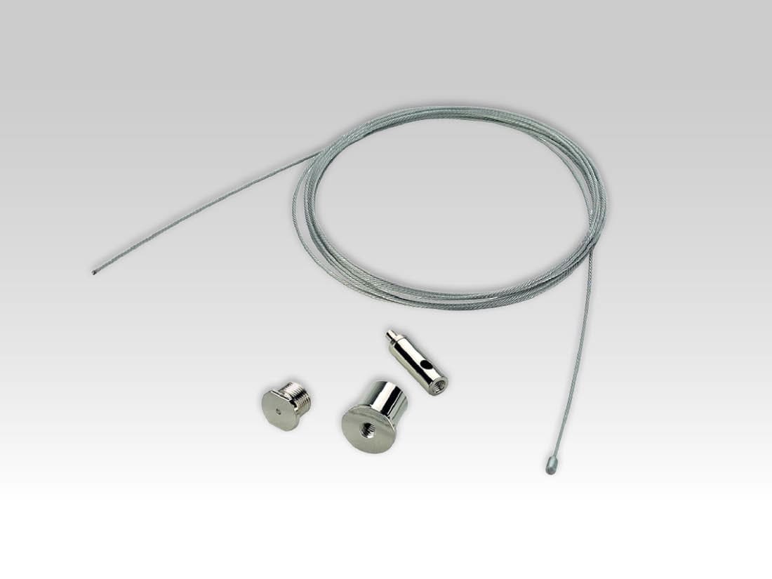 TEC-MAR SRL - TCMACC007 KIT 2 CAVI D ACCIAO 1,5M INSTALL A SOSP
