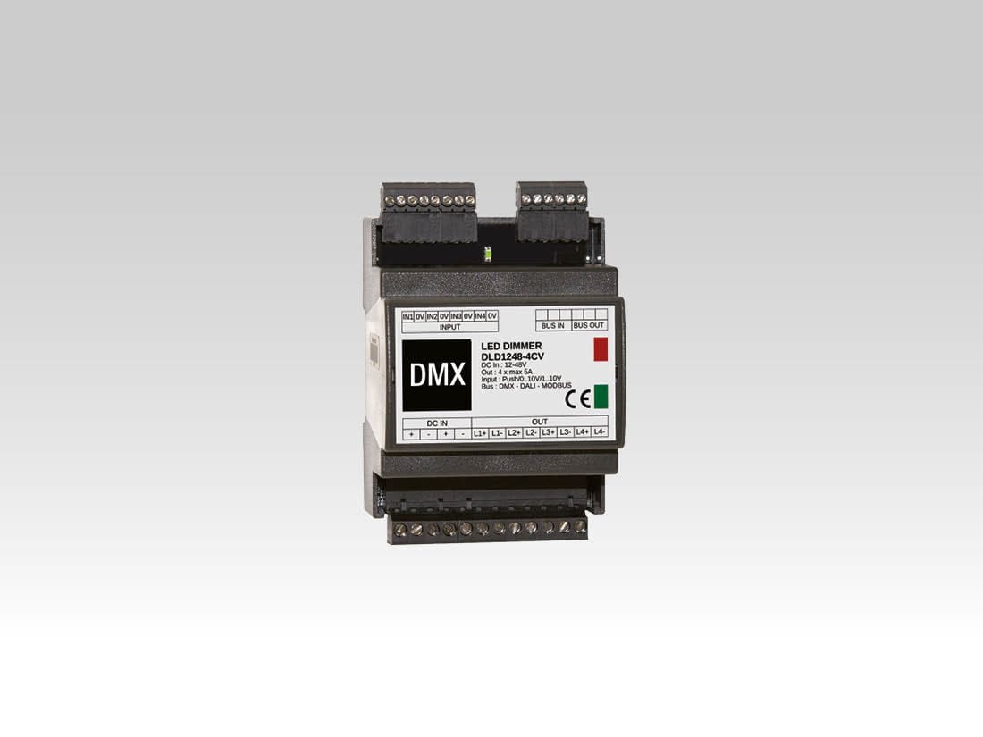 TEC-MAR SRL - TCMACC114 SISTEMA DI GESTIONE RGB DMX MAX 480WA 24
