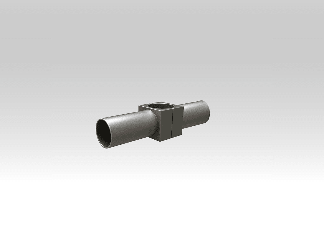 TEC-MAR SRL - TCMACC248 ATT MEZZO PALO DOP ARM.STR GRAF DIAM. 60