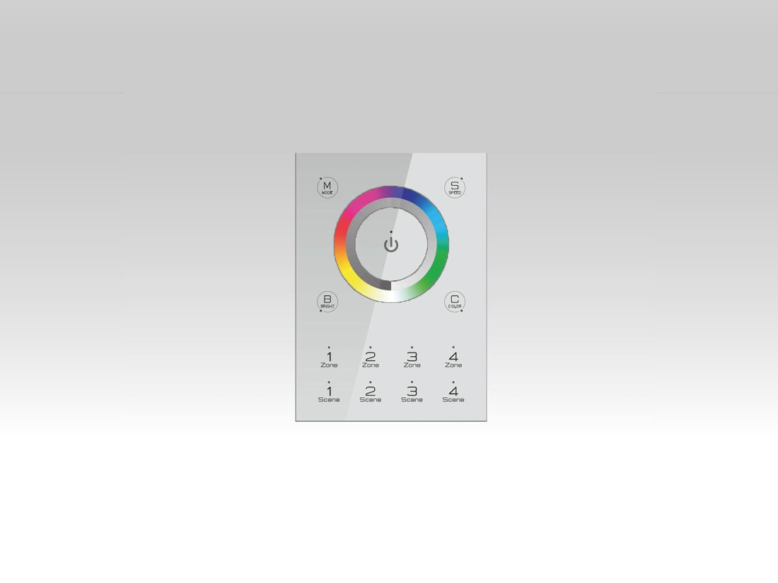 TEC-MAR SRL - TCMACC268 PANNELLO DI CONTROLLO PRODOTTI RGBW BIAN