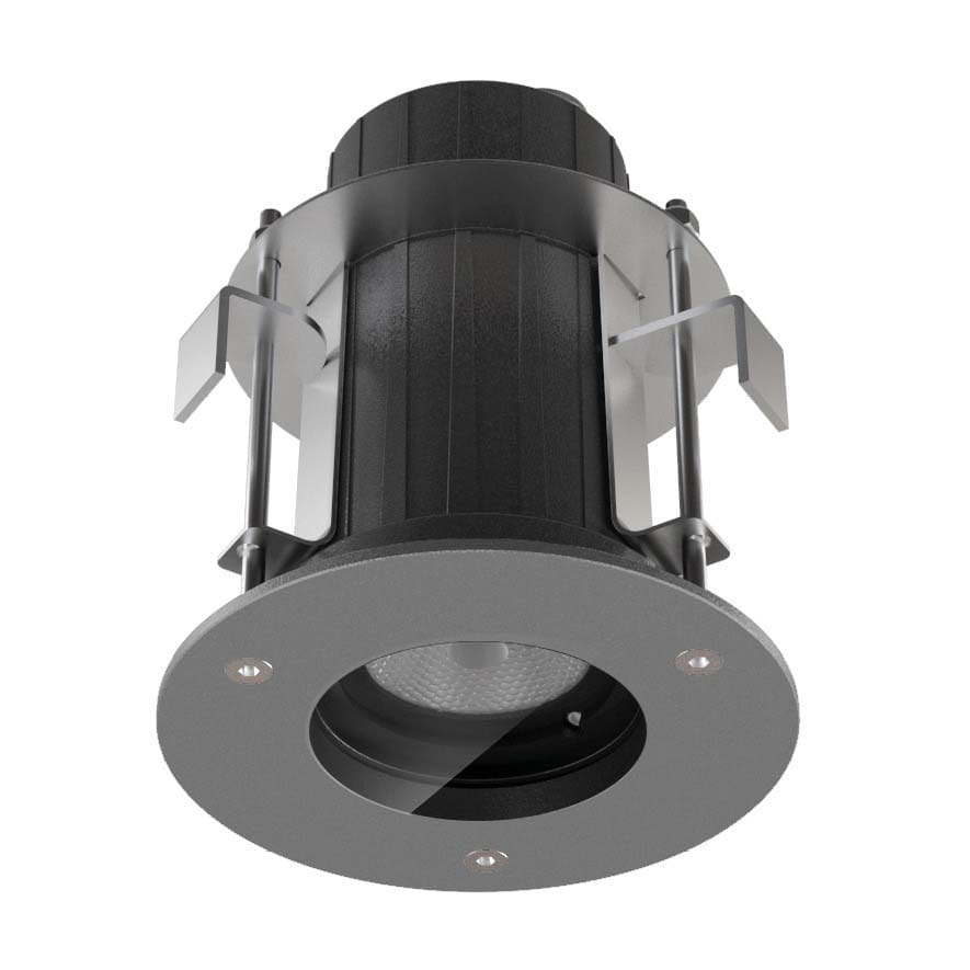 LINEA LIGHT (ILED) - ILD81838N60 GUARDIAN 7 8W+ALIM. GRIGIO GOFFR.