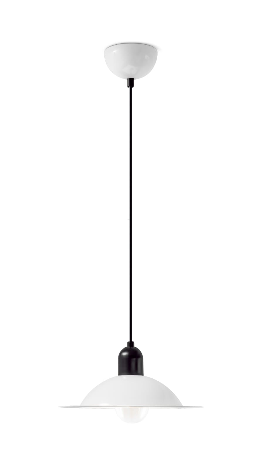 LINEA LIGHT-STILNOVO - SNV8983 LAMPIATTA SOSP.(S)E27 7W BIANCO