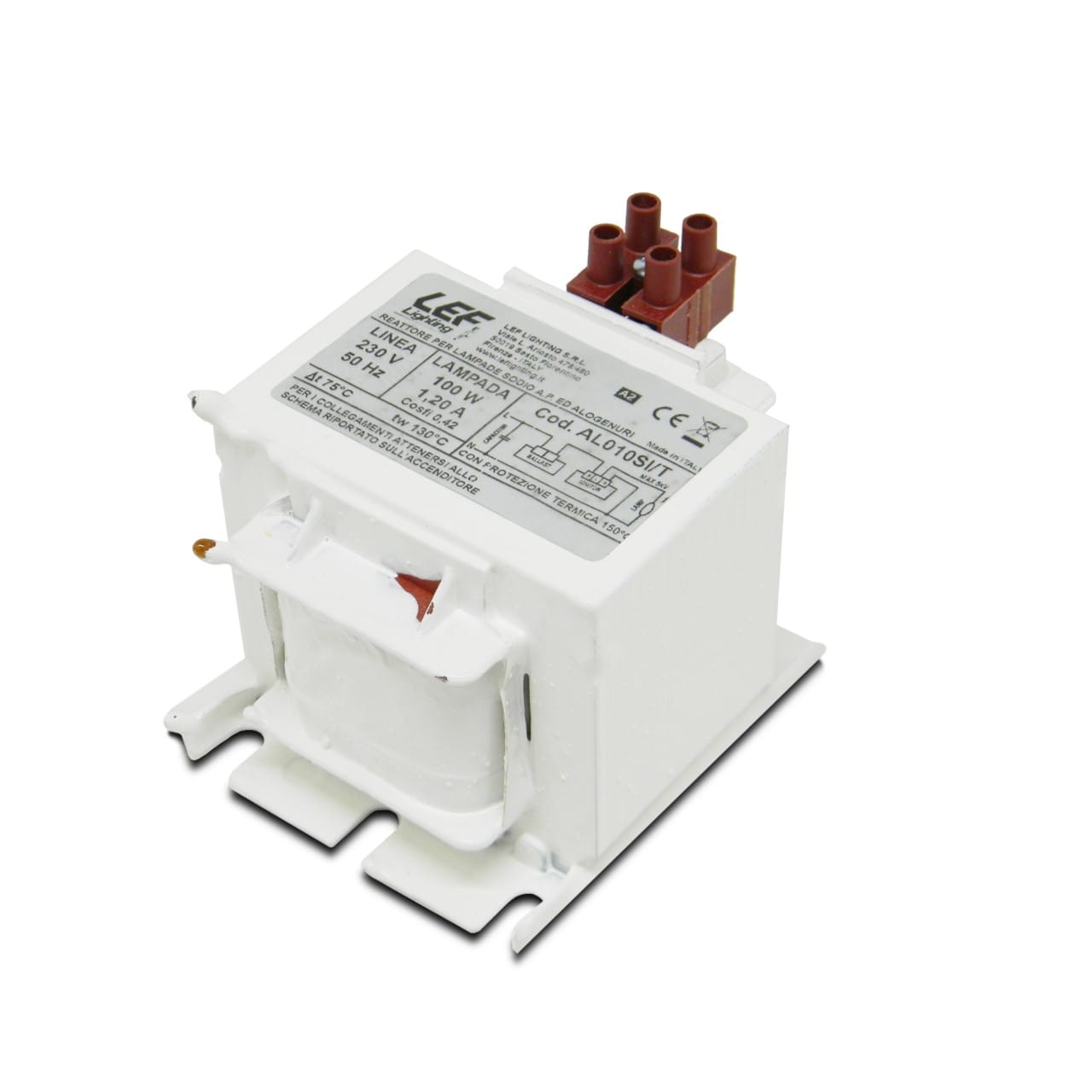 LEF LIGHTING SRL - LEFAL010SI/T ALIM.X LAMP.A SC. 100W S/MH + TERM. 1,2A