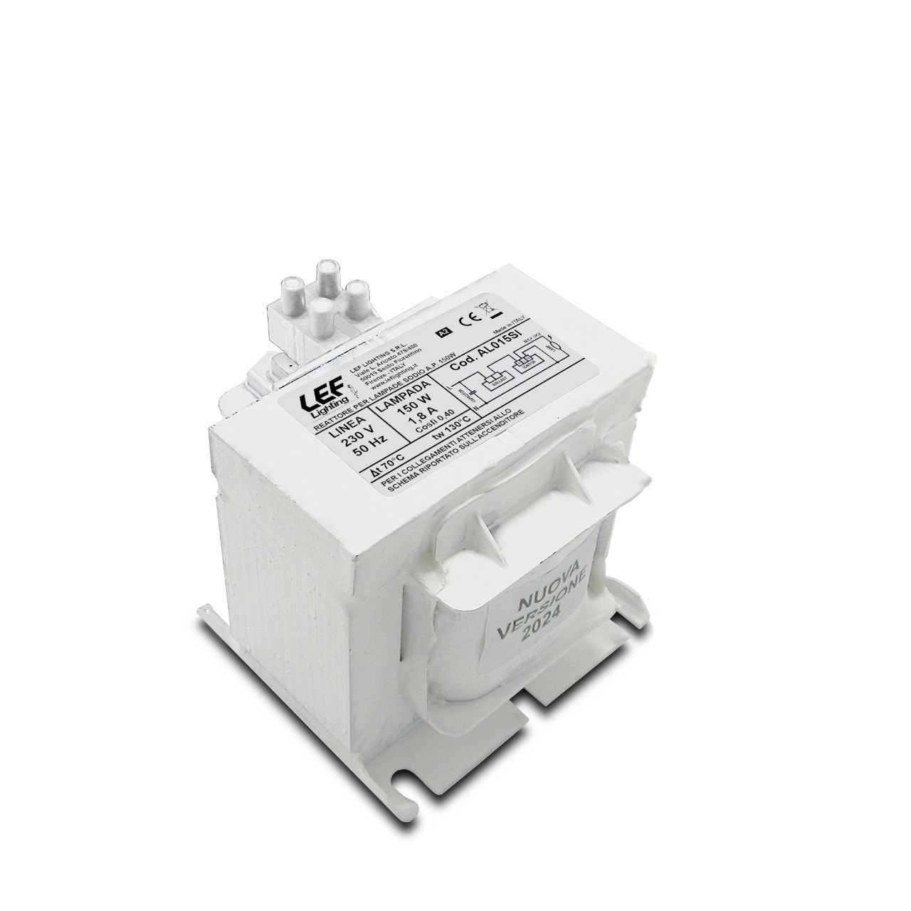 LEF LIGHTING SRL - LEFAL015SI ALIM.X LAMP.A SC. 150W SODIO IODURI 1,8A