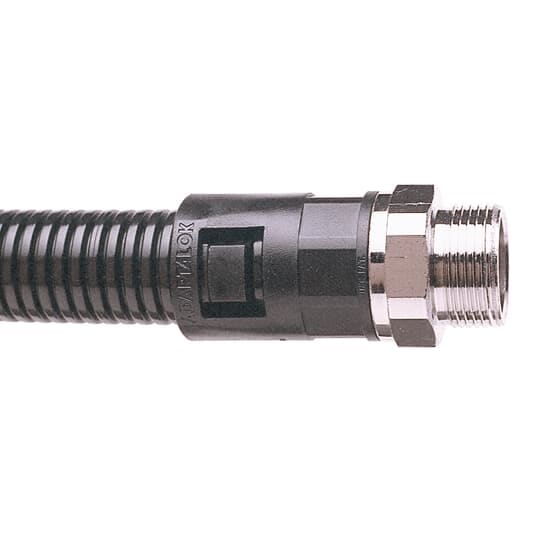 ABB SPA - ABBAL16/M16/SA/BL RACC.DIRITTO GIR. NC16 M16 PA66+OTT. BK