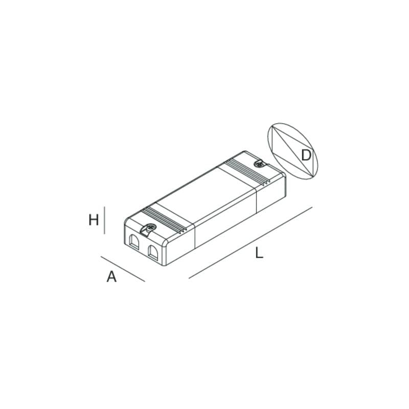 NOVALUX SPA - NOX105147.99 HALOS: ALIMENTATORE ON/OFF