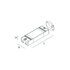 NOVALUX SPA - NOX101317.99 ALIMENTATORE 24V 150W IP65 DALI
