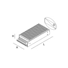 NOVALUX SRL - NOX18603.99 ALIM.ECO LED 24V - 100W - IP20