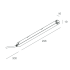 NOVALUX SPA - NOX101340.01 ALIMENTATORE ELETTRONICO STABILIZZATO 48V 220-240V 50/60 Hz 30CM