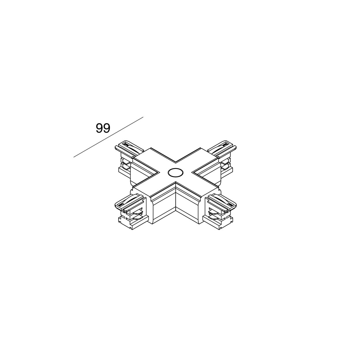 NOVALUX SRL - NOX106752.02 ALL-TRACK EVO: GIUNTO A X NE