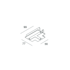 NOVALUX SPA - NOX106732.01 ALL-TRACK: COVER CONNETTORE T BIA