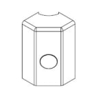 ARNOCANALI SPA - ARNEDKB100.3 RACCORDO FRA EDK E KB103 BIANCO