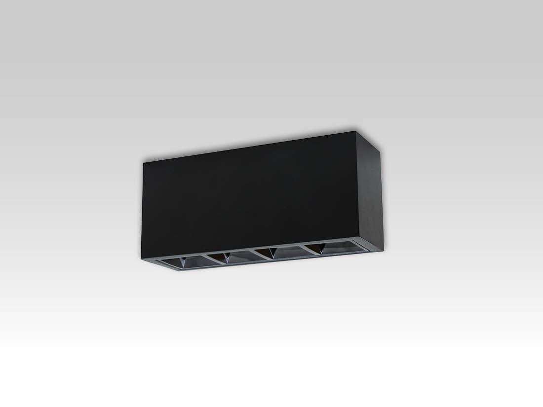 TEC-MAR SRL - TCM60114N0308NL MODU 8W 3K CRI80 MOD.4N UGR<19 NERO / NE