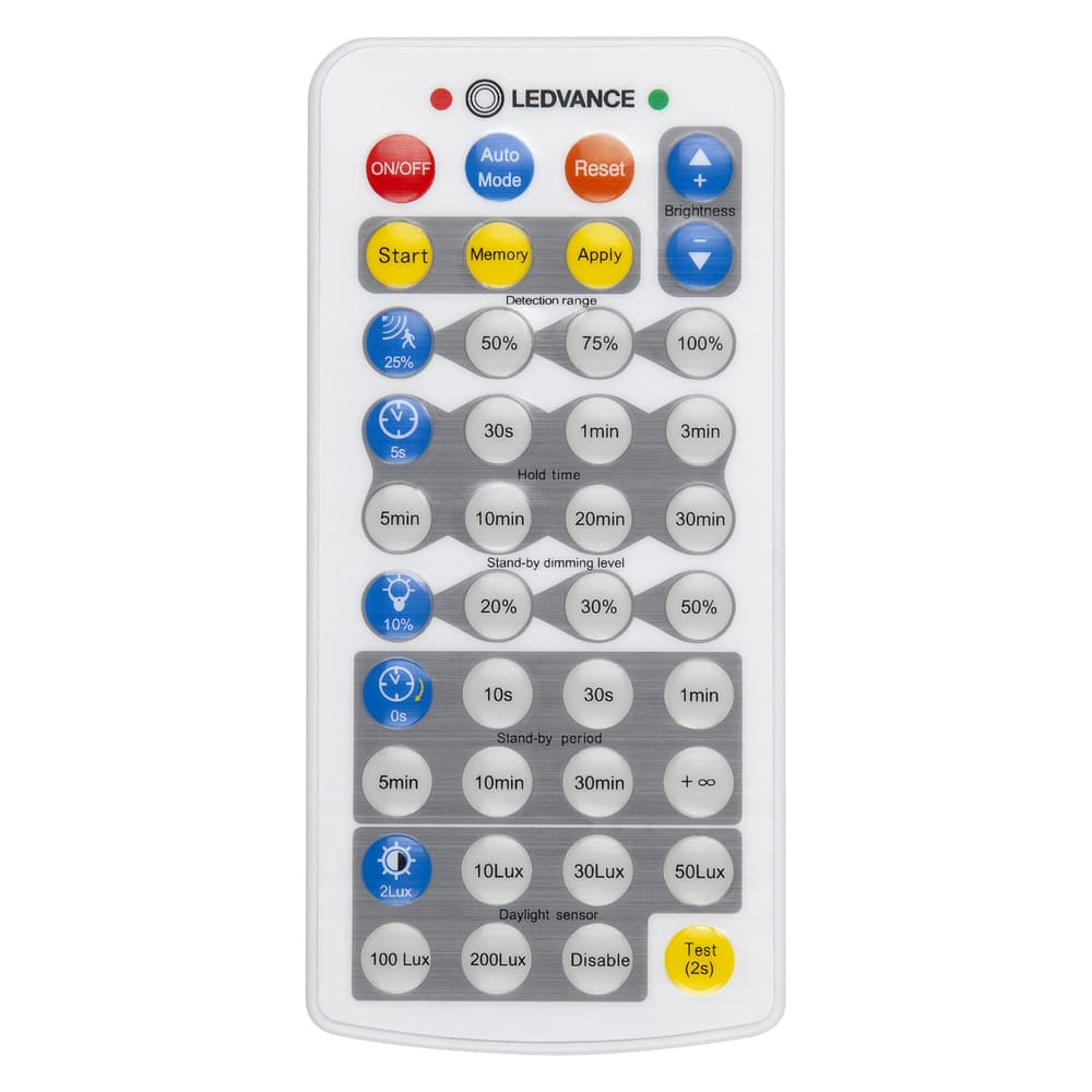 LEDVANCE - LDVHBSENREMCONTR HIGH BAY SENSOR GEN 4 ACCESSOIRES REMOTE CONTROL 87 147 190W