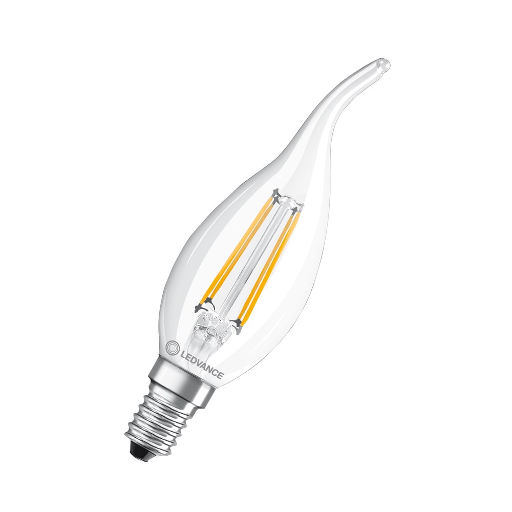 LEDVANCE - LDVPCBA40827CE11 LED CLBA40 4W 827 FILCL E14 P LEDV