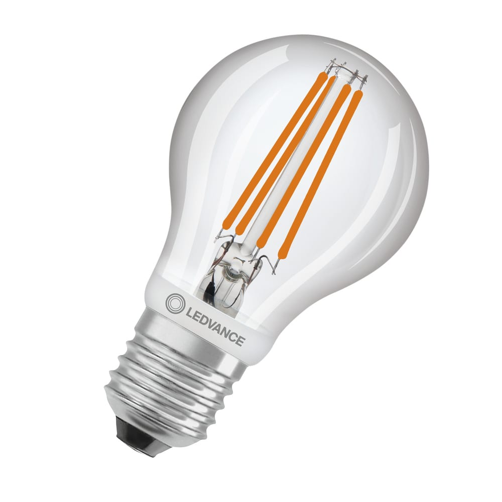 LEDVANCE - LDVSCA60MSENS827C1 LED CLA60 MS 7.3W 827 FIL CL E27 S LEDV